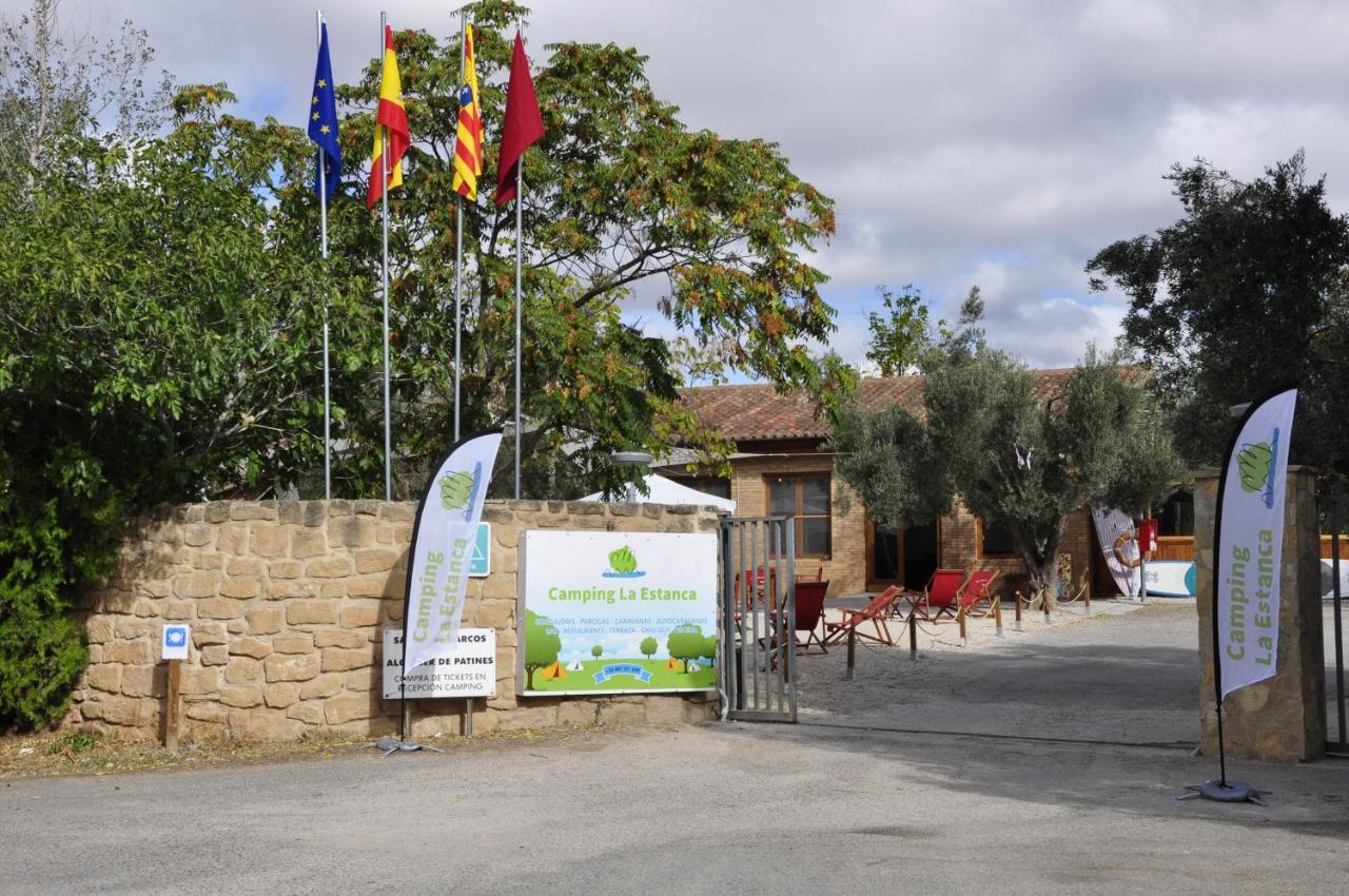 Hotel Camping La Estanca Alcañiz Exterior foto